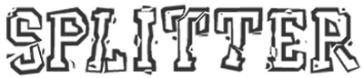 Splitter Schrift